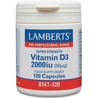 Lamberts Vitamin D3 2000iu 120 Κάψουλες