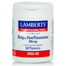 Lamberts SOYA ISOFLAVONES 50mg - Εμμηνόπαυση, 60tabs