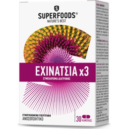 Superfoods Εχινάκεια x3, 30 Κάψουλες