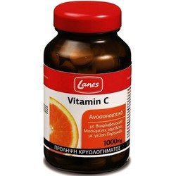 Lanes Vitamin C 60 μασώμενες ταμπλέτες με γεύση πορτοκάλι
