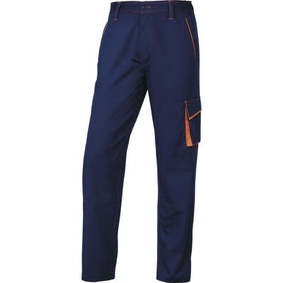 Working Trouser Panostyle Navy Blue-Orange Xlarge