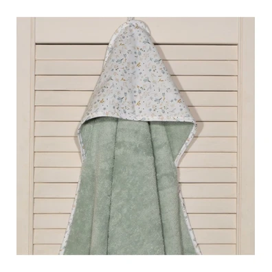 Oliver Baby Μπουρνούζι Μέντα Σχέδιο 403-1 75χ75 10