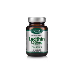 Power Health Classics Platinum Range Lecithin 1200mg Nutrition Supplement To Maintain Body Weight 60 capsules