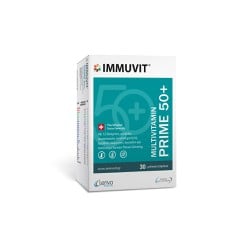 Leriva Immuvit PRIME 50+ Multivitamin Πολυβιταμινούχο Σκεύασμα 30 μαλακές κάψουλες