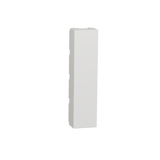 New Unica 1-2 Module Blind Cover White NU986418