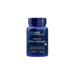 Life Extension Enhanced Zinc Lozenges Συμπλήρωμα Διατροφής Για Τη Φυσιολογική Λειτουργία Του Ανοσοποιητικού 30 παστίλιες