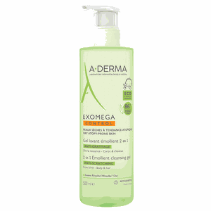 ADERMA EXOMEGA Control Gel Lavant Emollient - 500m