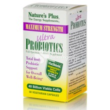 Natures Plus Ultra Probiotics - Προβιοτικά, 60 vcaps 