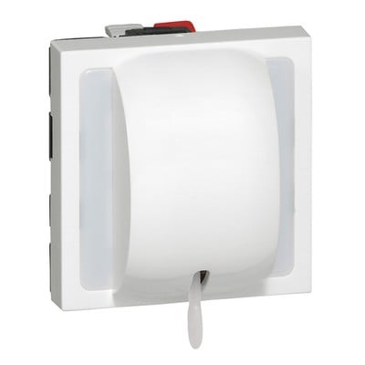 Mosaic 2 Way Pull-Cord Switch White