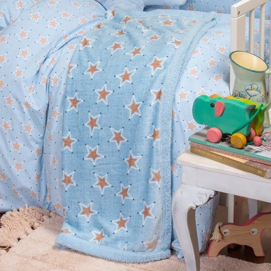 Κουβερτα Αγκαλιας Mini Stars sky Baby Line