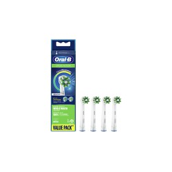 Oral-B CrossAction Electric Toothbrush Spare Parts 4 pieces 
