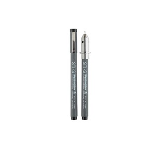 Sti Fibre Pen Waterproof Schwarz Weidmuller 050840