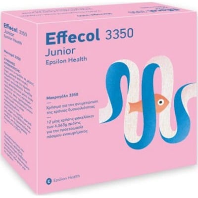 Epsilon Health Effecol 3350 Junior 24 φακελίσκοι