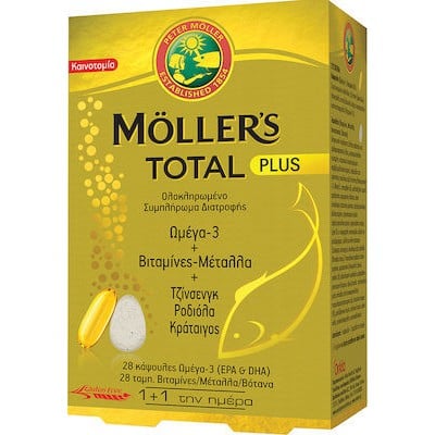 Moller's Total Plus Ολοκληρωμένο Συμπλήρωμα Διατρο