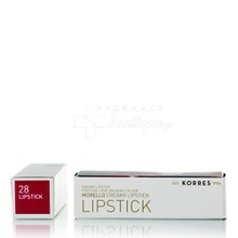 Korres Morello Creamy Lipstick - 28 (Pearl Berry), 3.5gr