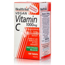 Health Aid Vitamin C 1000mg, 100 prolonged release tabs