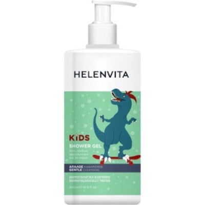 HELENVITA Kids Dino Shower Gel Ήπιο Παιδικό Αφρόλουτρο 500ml