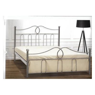 Κρεβάτι Μεταλλικό MetalFurniture Καμπάνα 140x190 Μ