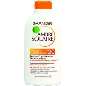 Garnier Ambre Solaire Γαλάκτωμα SPF20, 200ml