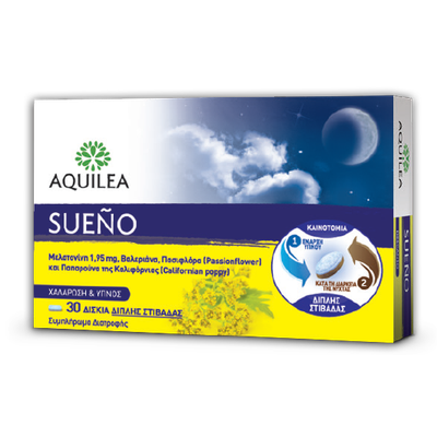 Aquilea Sueno Συμπλήρωμα Διατροφής για Χαλάρωση & 
