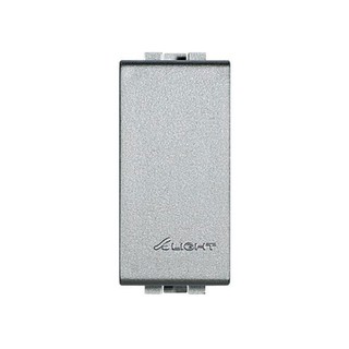 Livinglight 1 Module Switch Plate Aluminium NT4950