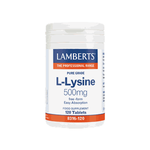 LAMBERTS L-Lysine 500mg 120 tabs