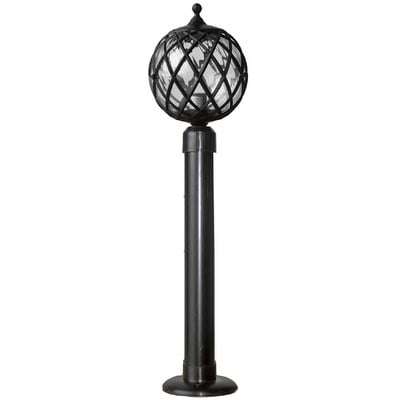 Garden Post Light Lp-530Eβ 50cm Black Plastic