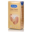 Durex Real Feel - Προφυλακτικά με φυσική αίσθηση δέρματος, 12τμχ.