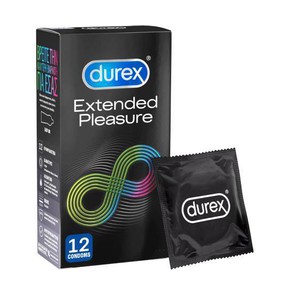 Durex Προφυλακτικά Extended Pleasure, 12τμχ