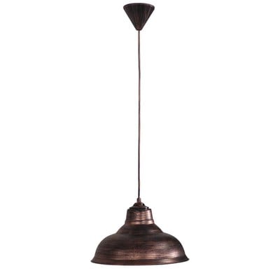 Pendant Light 1xE27 Plastic Copper Public 1/L