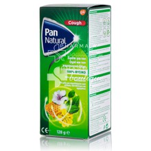Pan Natural Cough Syrup - Σιρόπι 100% Φυσικό για τον Ξηρό και τον Παραγωγικό Βήχα, 128gr
