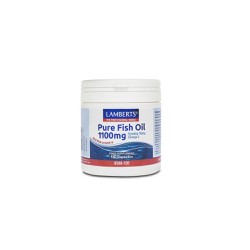 Lamberts Pure Fish Oil 1100mg Ωμέγα 3 120 κάψουλες
