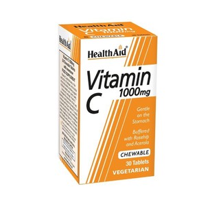 Health Aid Vitamin C 1000mg με Rosehipp & Acerola 