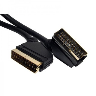 Scart-Scart Cable Φ8 Gold Plated S-01N 1.5m Lancom