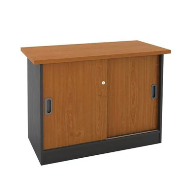 Ντουλάπι Πλαϊνό Κερασί/ Σκούρο Γκρι 90x45x70cm Ντο