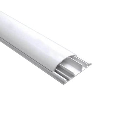 Floor Cable Trunking White With Adhesive 75Χ18Mm (