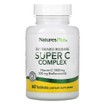 Natures Plus SUPER C COMPLEX 1000mg with ROSE HIPS S/R - Ανοσοποιητικό, 60 tabs