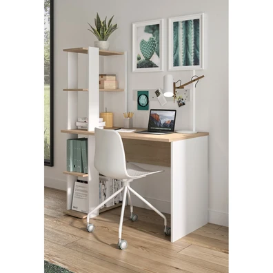 Homy Γραφείο Με Βιβλιοθήκη 115x60x75/148εκ. Natura
