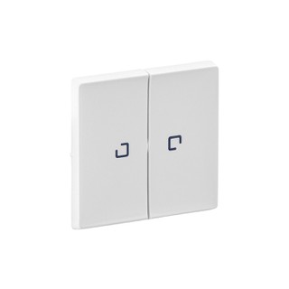 Valena Life Switch Plate 2 Gangs White 755220