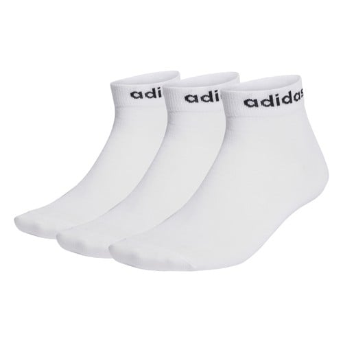 adidas unisex think linear ankle socks 3 pairs (HT