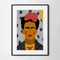 Frida kahlo minimal black