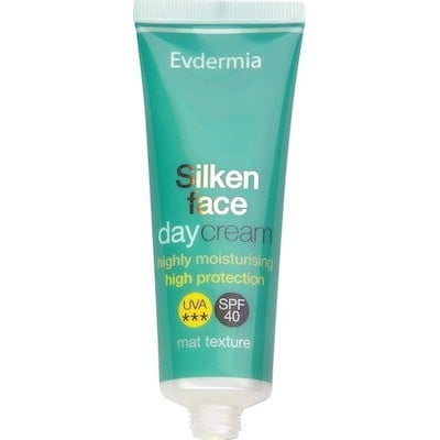 EVDERMIA Silken Face Day Cream – Ενυδατική Αντηλιακή Κρέμα Προσώπου SPF40 50ml