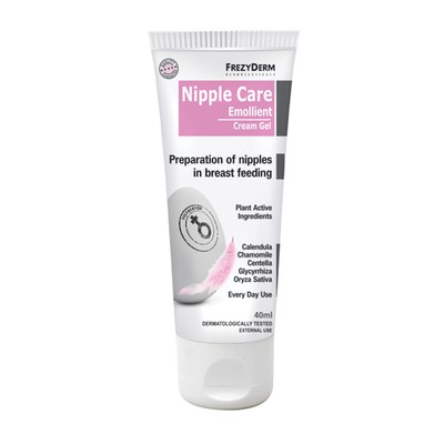 FREZYDERM Nipple Care Emollient Cream-Gel Κρέμα Για Περιποίηση & Προστασία Των Θηλών 40ml