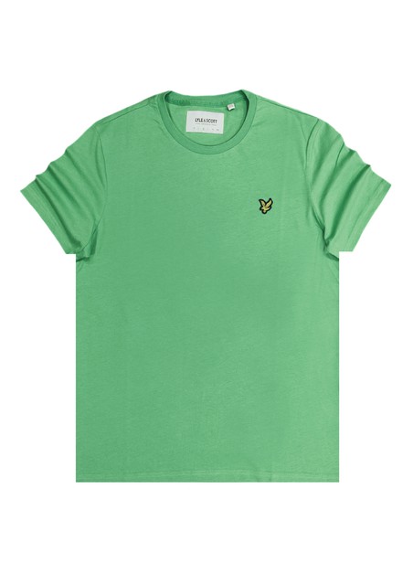 Lyle & scott green glaze essentials plain t-shirt ts400 vog-w585
