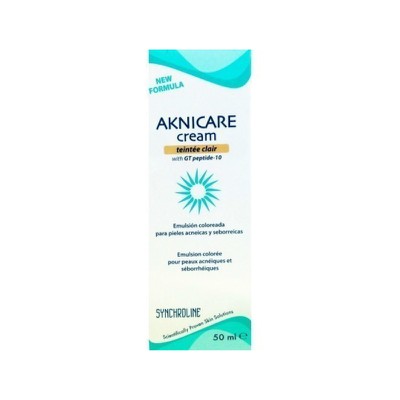 Synchroline Aknicare Cream Teintee Claire 50ml