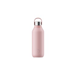 Chilly's Series 2 Bottle Blush Pink Thermos For Liquids 500ml 
