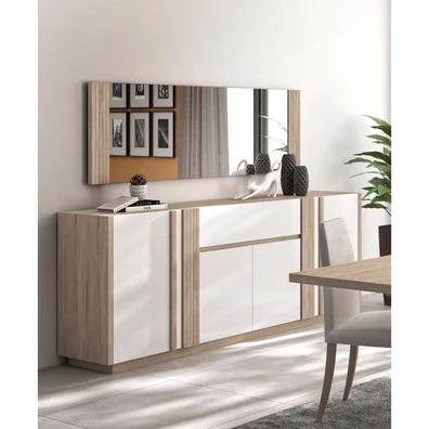 Μπουφές με 4 Πόρτες και 1 Συρτάρι Aston 220x46x88ε