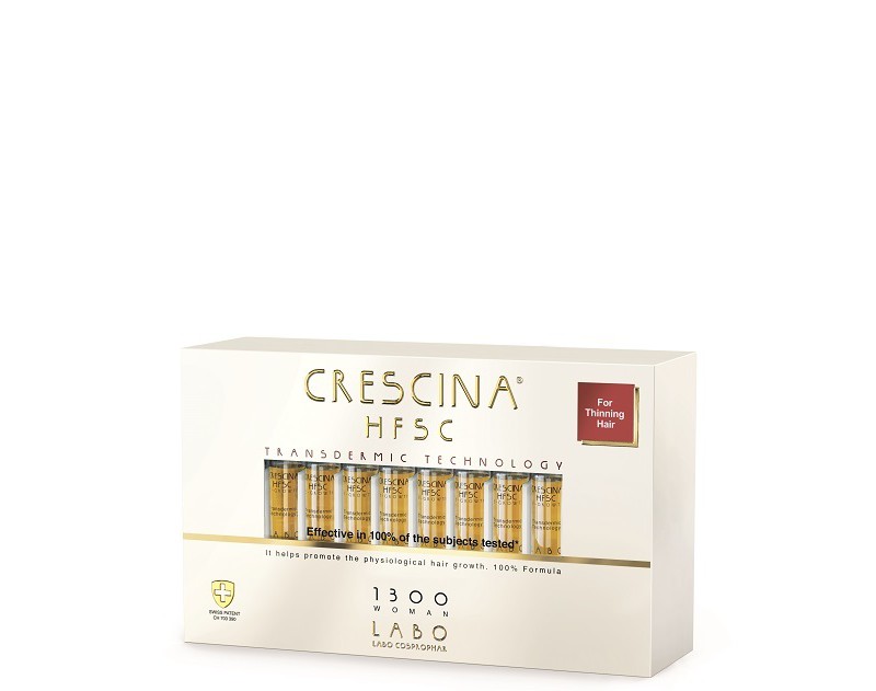 Crescina Transdermic HFSC Woman 1300 (Treatment For Women Thinning Hair ),  20  