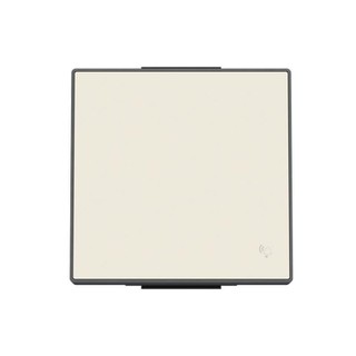 Sky Niessen Cover Plate with Bell Symbol White 850