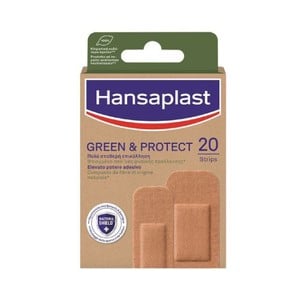 Hansaplast Green & Protect-Καινοτόμα Επιθέματα με 